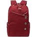 Produktbild Damen Laptop Rucksack - Computer Vintage Daypacks 15.6 Zoll Schulrucksack Business Notebook Rucksäcke Daypacks Tagesrucksack für Büro Schule Reise Freizeit von KINGSLONG (Rot)