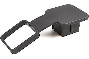 CFTGIW 2-calowa 51-milimetrowa Osłona Zaczepu Przyczepy Kwadratowa Końcówka Odbiornik Holowniczy Zaślepka Rury Hak Trakcyjny Pokrywa Ochronna Hak Przyczepy Wtyczka Odporna na Kurz