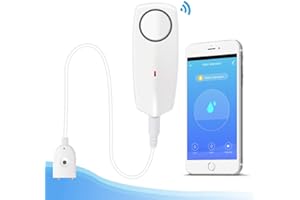 Yueyang Allarme Del Sensore Livello D'Acqua Intelligente Per La Segnalazione Di Acqua Wi-Fi Nessun Hub Costoso Necessario Funzionamento A Batteria, Avvisi Di Notifiche Di Allarmi TUYA/Smart Life App