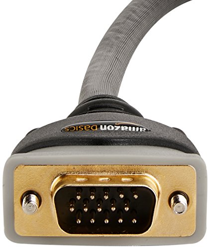 AmazonBasics VGA-auf-VGA-Kabel, 4,5 m, 15-polig (Full HD 1080p) - 2