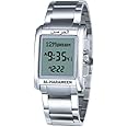 Al-Harameen Islamic Azan Watch for Men , Digital, Stainless Steel, Silver, HA-6208S