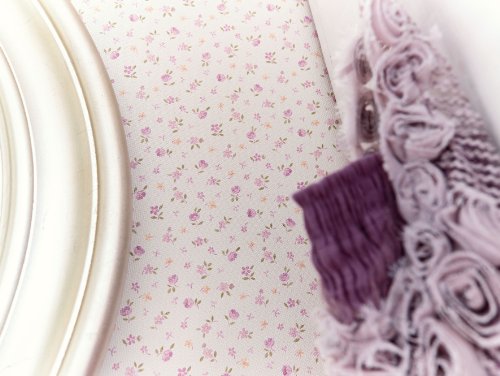 A.S. Creation 937682 Fleuri Pastel Tapete „Little Spring Flowers“ weiß, pastellviolett, schilfgrün - 4