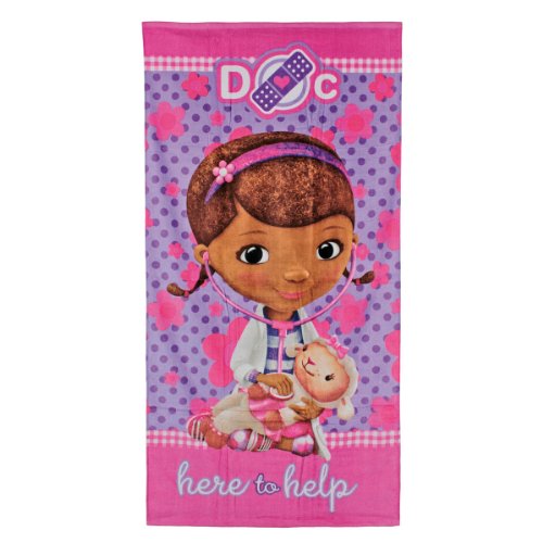 Dottoressa Peluche Doc McStuffins abb3513 - Toalla playa, 70 x 140 cm