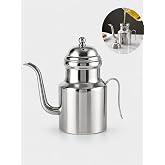 Komple 304 &Ccedil;elik Silver 310 ml Yağdanlık Sosluk ve Sirkelik cin596by