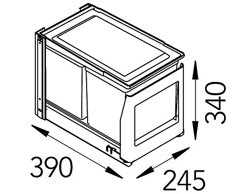 Stala EKO-2PK, weiß, 2 x 10 Liter - 2