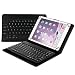 Produktbild I-Sonite Kabellose Bluetooth-abnehmbare QWERTY-Tastatur-Ledertasche mit intelligentem Standfuß, Universal für Cat T20 (8'')