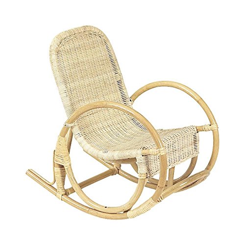 Preisvergleich Produktbild Kinder Schaukelstuhl, Rattan