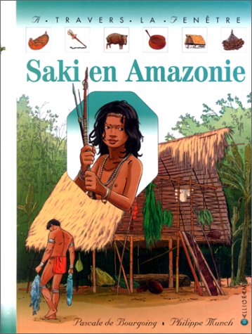 couverture de : Saki en Amazonie