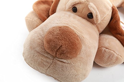 Giant 59'' Large Cuddly Lying Dog Big Cuddly Stuffed Plush Puppy Toy Doll