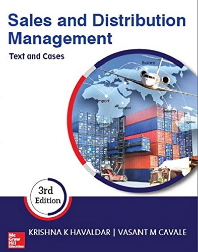 (Old Edition) Sales And Distribution Management, 3E