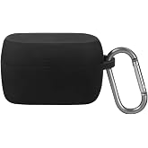 SHEAWA Jabra Elite Active 75t Soft Silicone Earphone Case Black