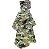 WangYangg Poncho impermeabile Poncho Cape Poncho di sopravvivenza di emergenza coperta riflettente di emergenza Poncho Poncho