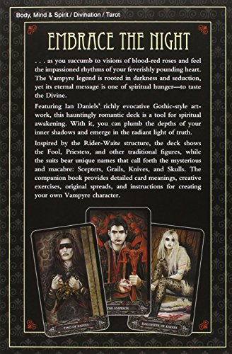 Couverture du livre de The Tarot of Vampyres