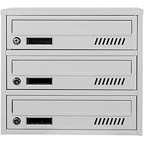 Cassetta Postale Condominiale EURO GLM 6 - 6 Alloggi, Colore RAL 7035, Antivandalica - Foto 13