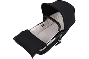 Tititnins® - Funda Capazo Velcro para Bugaboo Camaleon 3 Plus | Cubre Capazo Cuco Bebe | Vestidura Carro | Incluye Salvababas | Paredes Suelo Acolchados | Pique Crudo + Crudo