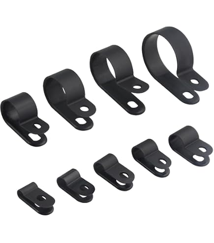 10x Zugentlastungsbüchsen Aus Nylon – Für Kabel Bis 8 Mm Durchmesser, Schwarz