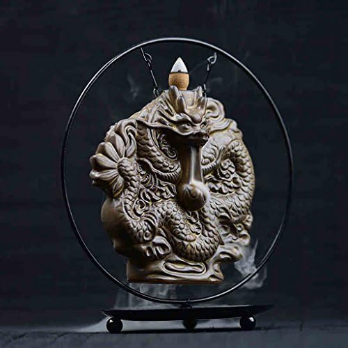 Incense Burner Holder Ceramics Backflow Cone Backflow Home Smoke Stick Cone CenserIncense Stick Burner Holder Home Boutique Decoration