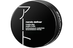 SHU UEMURA ART OF HAIR - Style - Pâte Coiffante Nendo Definer - Définit & Texturise les Mèches Durablement - Formule Enrichie en Poudre d'Argile Kaolin - Tous Types de Cheveux - 75g