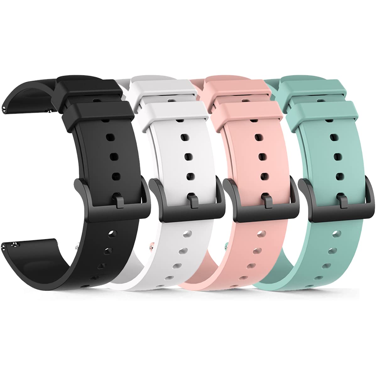 Correa de repuesto de 22 mm compatible con Ruimen Smart Watch, correa de silicona de repuesto para reloj inteligente Ruimen D1/H1 accesorio
