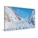 Produktbild Calvendo Premium Textil-Leinwand 90 cm x 60 cm Quer, Ewiges Eis am Khumbu-Gletscher am Mount Everest | Wandbild, Bild auf Keilrahmen, Fertigbild auf Echter Everest, Himalaya, Nepal Orte Orte