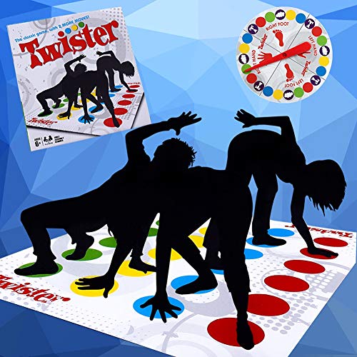 Preisvergleich Produktbild G&L Twister Kinderspiel, Twister Spielmatte Bodenmatte Familienspiel, Partyspiel, Lustiges Spiel Geschicklichkeitsspiel Für Kinder & Erwachsene