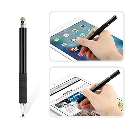 Active Eingabestift, FusionTech® Slim Lang 2 in 1 kapazitiver Eingabestift Touch Pen [Präzisions Stylus], Universal Präzise Touch Bildschirm Sensitive Stylus Stifte mit feiner Faser Tipps, für alle Smartphones, Samsung Tablets, Kindle Fire, Apple iPad, Android Gerät, Google Nexus, Samsung Galaxy, HTC [2-Pack] - 6