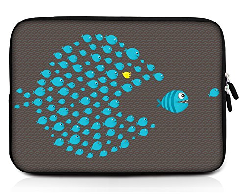 Sidorenko Designer Tablet Tasche für 10,1-10,2 Zoll aus Neopren max. Geräteabmessungen 26,5 cm x 20,5 cm