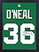 Produktbild S & E Desing Shaquille O 'Neal Boston Celtic NBA SIGNED Autograph Leinwand 100% Baumwolle gerahmt