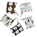 Price comparison product image LAAT 5Pcs Coin Case Purse Canvas Wallet Coin Pouch Holder Mini Cute Coin Storage Bag Small Handbag Cosmetic Bag Gift Boxed for Lipstick, Credit Card, Headset, Keys