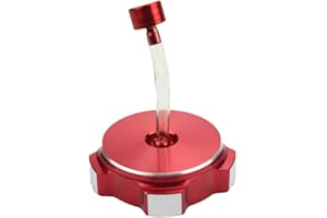 GOOFIT Racing Tapa del Tanque De Combustible reemplazo para SSR Thumpstar Ttr Lifan BSE Kayo Taotao Kazuma Coolste Roketa Bicicleta Todoterreno Motocicleta Pit Bike Rojo