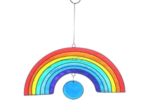 Purity Style Atrapasueños arcoíris con cuentas