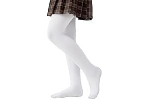 CozyWow Medias térmicas de invierno con forro polar para niñas, suaves y gruesas, para bailar