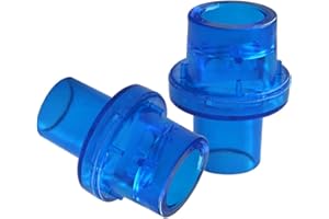 JTKENS 100pcs/Pack of CPR Rescue Mask Training Valves CPR One Way Valve for First Aid Training Individually Wrapped