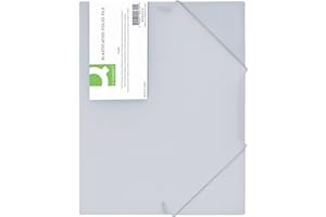 Q-CONNECT Q Connect A4 à Chemise à élastique- Transparent