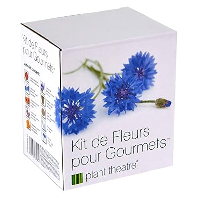 Plant Theatre Kit de Fleurs pour Gourmets par Plant Theatre - 6 variétés de fleurs comestibles à cultiver - Idée cadeau