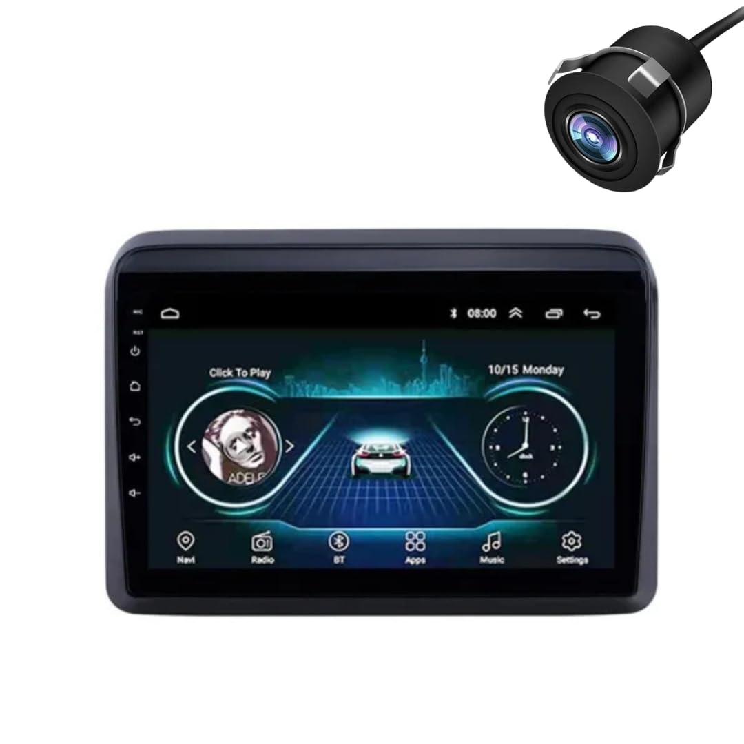 Modorwy 9 Inch HD 1280 Android Display | 4GB RAM 32GB ROM - Auto Car Play| Double Din Stereo Player |Android 13|1 HD Reverse Camera (Maruti Suzuki Ertiga New, Maruti Suzuki)