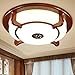 Produktbild LED antike chinesische Massivholz Wohnzimmer Schlafzimmer Studie Acryl Lampenschirm Klassische Holz Deckenleuchten (Carry die Lichtquelle)
