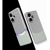 Zore Xiaomi ile uyumlu Redmi Note 13 Pro Plus 5G Kılıf Mıknatıslı Zore Duble Kapak Gri