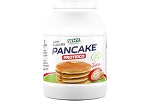 WHY NATURE LOW SUGAR PANCAKE PROTEICO - Pancake Proteici - Preparato Per Pancake Con Farina Di Fiocchi Di Avena - Gusto Cookies - 800 gr