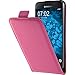 Produktbild PhoneNatic Kunst-Lederhülle für Samsung Galaxy A3 (2016) A310 Flip-Case pink Tasche Galaxy A3 (2016) A310 Hülle + 2 Schutzfolien
