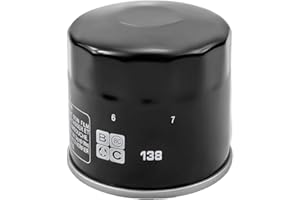 LOCOPOW 16510-07J00 Oil Filter for Suzuki Eiger 400 LTA King Quad 400 450 500 750 GSXR 1100 1000 600 Boulevard C50 C90 M109R M50 V-Strom 1000 650 DL650 Burgman 650 Bandit 1200 1250 Intruder 800 Vinson