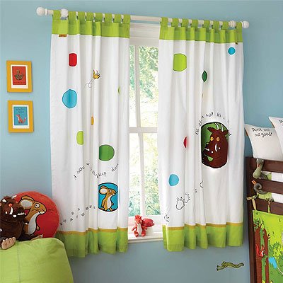 Izziwotnot The Gruffalo Tab Top Curtain