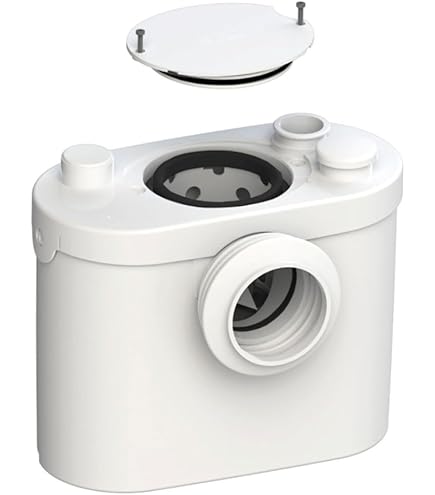 Saniplus Up Macinatore WC - Sanitario Per Bagno Completo, 46 DB Silenzioso, 400W, Made In France, Per Lavabo, Doccia, Bidet - Foto 11