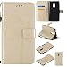 Produktbild Leder Hülle für Redmi Note 4X / Redmi Note 4,Brieftasche Hülle für Xiaomi Redmi Note 4X,Xiaomi Redmi Note 4 Hülle Flip Case Wallet,Fanryn Retro Elegant Butterfly Schmetterling Baum Katze Muster Prägung PU Leder Ledercase Schutzhülle Handy Lanyard Strap Flip Tasche Wallet Case Cover Schutzhülle Etui Tasche Handytasche Hülle Standfunktion mit Kartenfächer Silikon Rückseite Cover für Xiaomi Redmi Note 4X / Redmi Note 4 - Gold