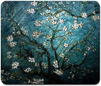 CENNBIE Mouse Mat Pad 9.8 * 7.8in Laser & Optical Mouse Compatible - Blossoming Almond Tree