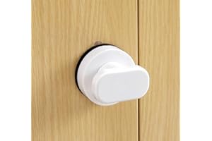 WANLIAN-Potente manija puerta del espejo vidrio ventosa, manija pared ventosa baño cajón refrigerador, manija ducha bañera manija gabinete cajón cocina ，ventosa (pequeño blanco)