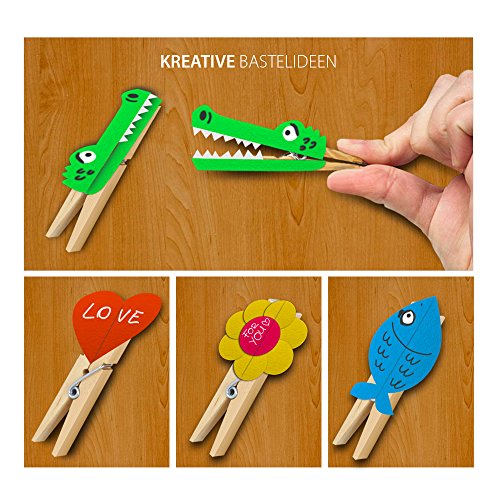 Wäscheklammern, 50 Stück – 20682 - 3