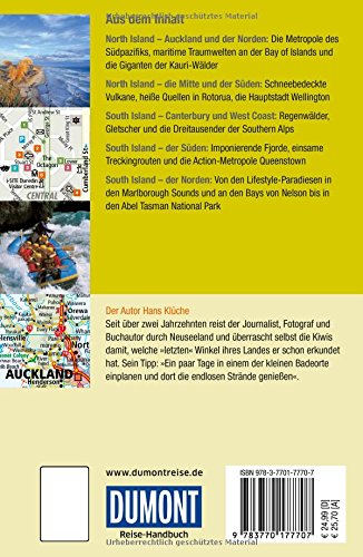 Dumont Reise Handbuch Reiseführer Neuseeland Mit Extra - 