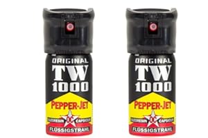 Hoernecke Pfefferspray (40 ml/Strahl) TW1000 2er Set