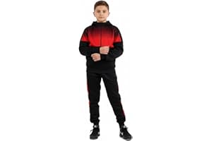 SKT Boy's Tracksuit Hoody & Jogger Set Poly